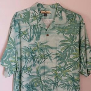 Tommy Bahama 100 % silk camp shirt